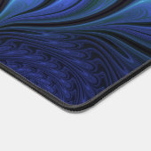 Kleurrijk Abstract blauw roze groen fractal Bureaumat (Hoek)