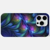 Kleurrijk Abstract blauw roze groen fractal Case-Mate iPhone Case (Achterkant (horizontaal))