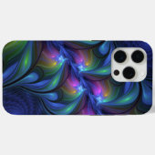 Kleurrijk Abstract blauw roze groen fractal Case-Mate iPhone Case (Achterkant (horizontaal))