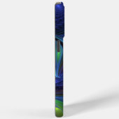 Kleurrijk Abstract blauw roze groen fractal Case-Mate iPhone Case (Achterkant / Rechts)