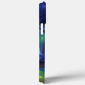 Kleurrijk Abstract blauw roze groen fractal Case-Mate iPhone Case (Achterkant / Rechts)