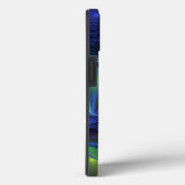Kleurrijk Abstract blauw roze groen fractal Case-Mate iPhone Case (Achterkant / Rechts)