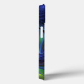 Kleurrijk Abstract blauw roze groen fractal Case-Mate iPhone Case (Achterkant / Rechts)