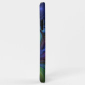 Kleurrijk Abstract blauw roze groen fractal Case-Mate iPhone Case (Achterkant/rechts)