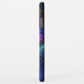 Kleurrijk Abstract blauw roze groen fractal Case-Mate iPhone Case (Achterkant/rechts)