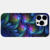 Kleurrijk Abstract blauw roze groen fractal Case-Mate iPhone Case (Achterkant (horizontaal))