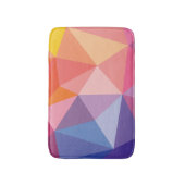 Kleurrijk Abstract driehoekspatroon Badmat (Voorkant Verticaal)