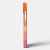 Kleurrijk Abstract driehoekspatroon Case-Mate iPhone Case (Achterkant / Links)