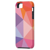 Kleurrijk Abstract driehoekspatroon Case-Mate iPhone Case (Achterkant Links)