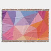 Kleurrijk Abstract driehoekspatroon Deken (Voorkant)