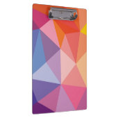 Kleurrijk Abstract driehoekspatroon Klembord (Rechts)