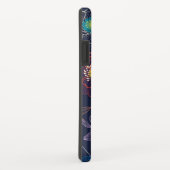 Kleurrijk Abstract Floral design Case-Mate iPhone Case (Achterkant/rechts)