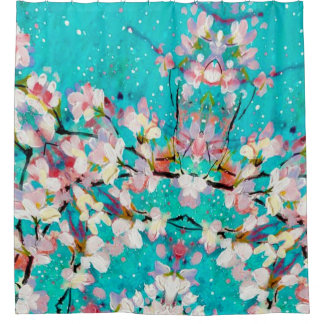 Kleurrijk Abstract geometrisch achtergrondpatroon Douchegordijn