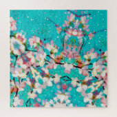 Kleurrijk Abstract geometrisch achtergrondpatroon Legpuzzel (Verticaal)