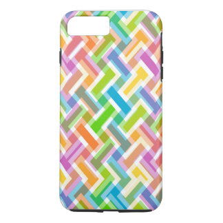 Kleurrijk Abstract Geometrisch Patroon iPhone 8 Plus / 7 Plus Hoesje
