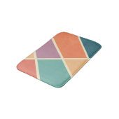 Kleurrijk abstract geometrisch vormontwerp badmat (Gekanteld)