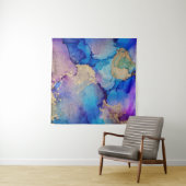 Kleurrijk Abstract: getextureerde olieverfschilder Wandkleed (In situ)