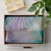 Kleurrijk Abstract Ink Art Tissue Papier (Geschenk)