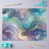 Kleurrijk Abstract Ink Art Tissue Papier (Craft)