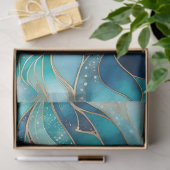 Kleurrijk Abstract Ink Art Tissue Papier (Geschenk)