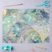 Kleurrijk Abstract Ink Art Tissue Papier (Craft)