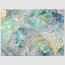 Kleurrijk Abstract Ink Art Tissue Papier