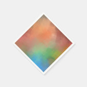 Kleurrijk Abstract Kunst Sjabloon Elegant Modern Servet (Hoek)