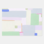 Kleurrijk Abstract kunstpaaspapier voor het oppakk Inpakpapier Vel (Voorkant)