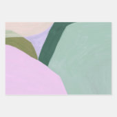 Kleurrijk Abstract kunstwerkpapier Inpakpapier Vel (Voorkant 3)