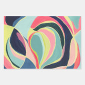 Kleurrijk Abstract kunstwerkpapier Inpakpapier Vel (Voorkant)