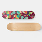 Kleurrijk Abstract lef Skateboard (Horizontaal)