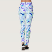 Kleurrijk Abstract Leggings (Achterkant)
