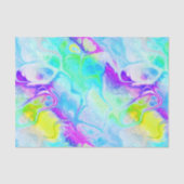 Kleurrijk Abstract marmerpatroon Tissuepapier (Voorkant)