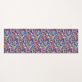 Kleurrijk abstract modern yogamat (Voorkant (horizontaal))