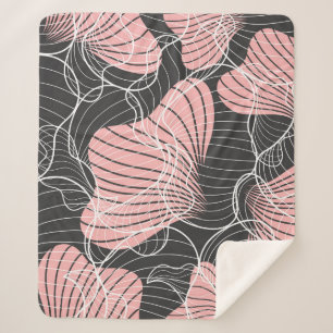 Kleurrijk abstract, naadloos artistiek patroon. sherpa deken