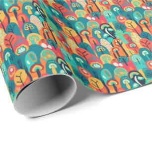 Kleurrijk abstract naadloos patroon. cadeaupapier
