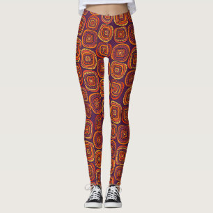 Kleurrijk abstract, naadloos patroon. leggings