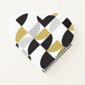 Kleurrijk Abstract Notitieboek (Achterkant)