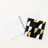 Kleurrijk Abstract Notitieboek (Binnen)