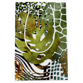 Kleurrijk abstract oerwoud medium cadeauzakje (Voorkant)