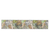 Kleurrijk abstract oerwoud medium tafelloper (Horizontaal)