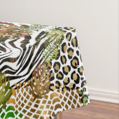 Kleurrijk abstract oerwoud tafelkleed (Voorbeeld)