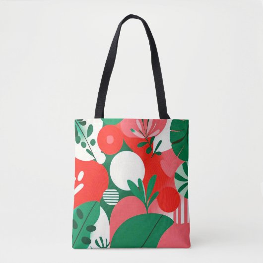 Kleurrijk abstract ontwerp draagtas (Voorkant)