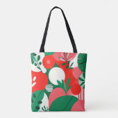 Kleurrijk abstract ontwerp draagtas (Achterkant)