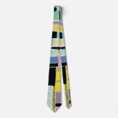 Kleurrijk Abstract Patchwork Patroon (2) Stropdas (Voorkant)