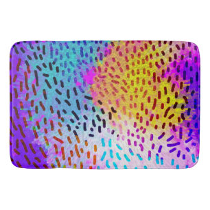 Kleurrijk Abstract Patroon Badmat
