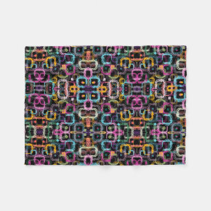 Kleurrijk Abstract Patroon Dekbed Fleece Deken