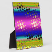 Kleurrijk Abstract patroon Fotoplaat (Zijkant)