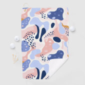 Kleurrijk Abstract patroon Golfhanddoek (Insitu)