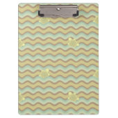 kleurrijk abstract patroon, golven klembord (Voorkant)